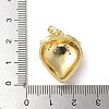Brass Micro Pave Cubic Zirconia Pendants KK-P290-62G-3
