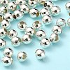 Eco-Friendly Brass Smooth Round Beads X-KK-D322-G-3mm-S-RS-2