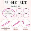 20Pcs Waxed Polyester Cord Bracelet Making AJEW-TAC00091-3