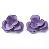 Spray Painted Eco-Friendly Beads Caps IFIN-R242-02B-NR-1
