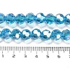 Transparent Glass Beads EGLA-A035-T10mm-B08-4