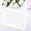 Large Plastic Reusable Drawing Painting Stencils Templates DIY-WH0202-514-3