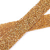 Glitter Resin Hotfix Rhinestone(Hot Melt Adhesive On The Back) OCOR-TA0002-03-40mm-3