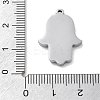 304 Stainless Steel Pendants STAS-Z121-04P-3