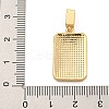 Rack Plating Brass Micro Pave Clear Cubic Zirconia North Star European Dangle Charms KK-U035-17G-03-3