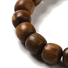 Wood Bead Bracelets BJEW-B080-27A-3