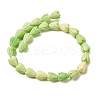 Synthetic Coral Dyed Carved Beads Strands SH-CBAE713-05C-4