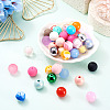 80Pcs 8 Styles Mixed Styles Acrylic Beads OACR-TA0005-11-5