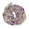 Natural Purple Phantom Quartz Purple Lodolite Quartz Beads Strands G-P497-01E-39A-3