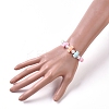 Kids Acrylic Beaded Stretch Bracelets BJEW-JB04834-M-4