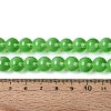 Transparent Glass Imitation Cat Eye Beads Strands GLAA-Q110-01C-08-4