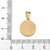 Hand Polished 304 Stainless Steel Pendants LS-STAS-Z171-06G-3