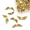 50Pcs 5 Styles Tibetan Style Alloy Beads TIBEB-FP0001-04-3