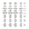 304 Stainless Steel Box Clasps FIND-PH0020-90-7
