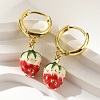 Brass Hoop Earrings EJEW-S251-04E-G-2