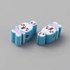 Cartoon Handmade Polymer Clay Beads CLAY-WH0011-03A-2