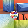 12Pcs 4 Colors Non-Woven Reusable Folding Gift Bags with Handle ABAG-GF0001-29B-6