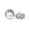 Rondelle Resin European Beads RPDL-A001-01-06-3