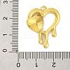 304 Stainless Steel Pendant Rhinestone Settings Ion Plating(IP) STAS-D194-02G-3