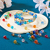 200Pcs 10 Color Electroplate Glass Bead Strands EGLA-KS0001-02-8