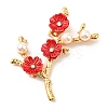 Zinc Alloy Cabochons FIND-C035-03G-04-1