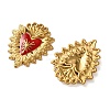 304 Stainless Steel Enamel Pendants LS-STAS-P440-06G-01-2