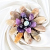 Flower Natural AmethystChips Ornaments PW-WG8C1CC-04-1