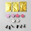 Flower Alloy Enamel Auto Car Air Vent Perfume Clip FIND-WH20003-71-1
