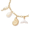 Stainless Steel & Alloy Enamel Charm Bracelets BJEW-JB12215-01-3