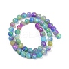Natural Dyed White Jade Beads Strands G-NH0045-01C-3