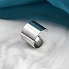304 Stainless Steel Open Cuff Rings RJEW-G335-01C-1