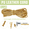 10M Round Imitation Leather Braided Cord WL-GF0001-32C-02-2