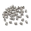 Tibetan Style Alloy Beads PALLOY-F317-02AS-2