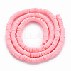 Handmade Polymer Clay Bead Strands X-CLAY-T002-4mm-71-2