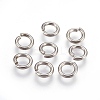 Tarnish Resistant 304 Stainless Steel Saw Cut Open Jump Rings STAS-P212-25P-23-1