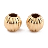 Long-Lasting Plated Brass Beads KK-O133-001A-G-2