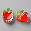 Transparent Enamel Acrylic Beads TACR-S155-003F-2