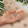Tibetan Style Alloy Chandelier Components Links TIBE-TAG0001-01-6