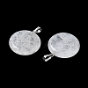 Natural Quartz Crystal Pendants G-A259-04P-06-2