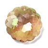 Electroplate Glass Charms EGLA-M028-02D-1