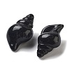 Natural Obsidian Carved Figurines DJEW-L023-H21-2