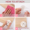 4 Sets ABS & Steel Universal Wheels 360°Rotation Pulley Ball FIND-SW0001-07-4