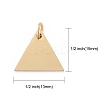 304 Stainless Steel Stamping Blank Tag Charms LS-STAS-I311-29G-3