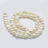 Natural Cultured Freshwater Pearl Beads Strands PEAR-K004-13C-01-2