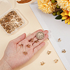 80Pcs 304 Stainless Steel Clip-on Earring Findings STAS-SP0001-25G-3
