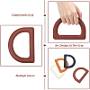   8Pcs 4 Colors PU Leather Bag Handles FIND-PH0006-88-3