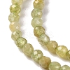 Natural Green Garnet Beads Strands G-A235-A02-02-4