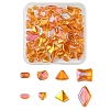 Electroplate Transparent Glass Beads EGLA-YW0003-22B-1