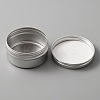 Aluminium Shallow Round Candle Tins AJEW-WH0312-59C-2