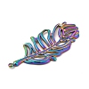 Ion Plating(IP) 304 Stainless Steel Big Pendants STAS-A070-18MC-3